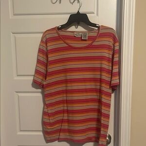 White Stag Multicolored Boxy Short Sleeve T-Shirt